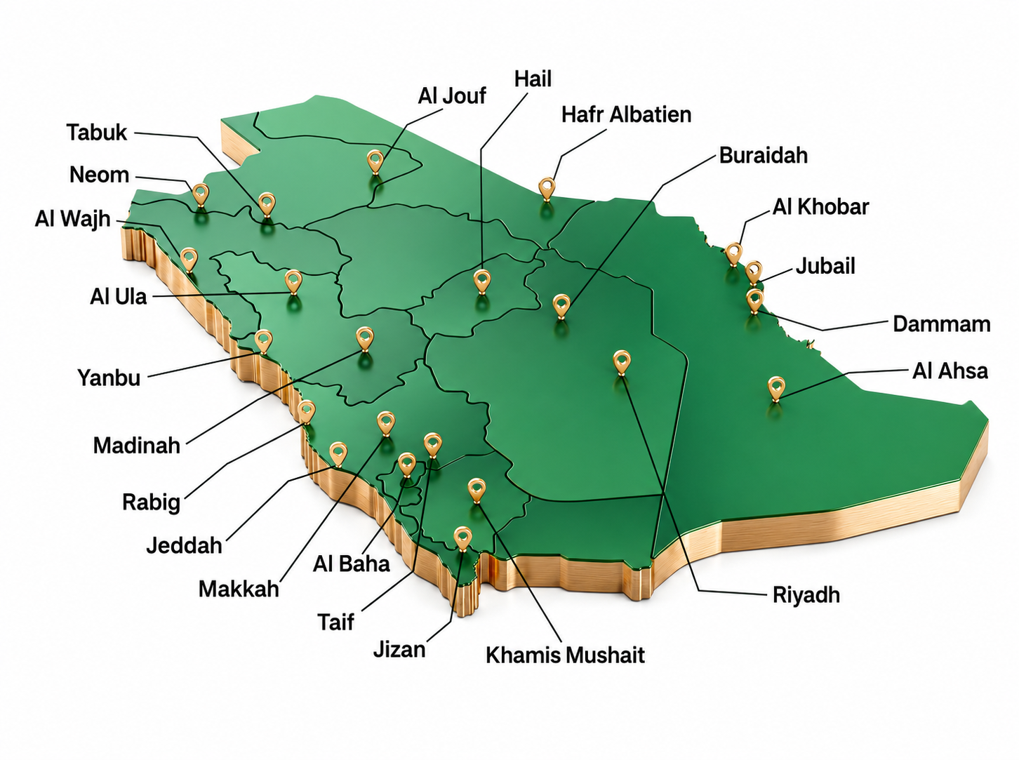 Our Working Locations